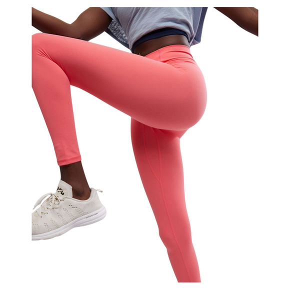 FP Movement Never Better Leggings Bright Coral Pink Small